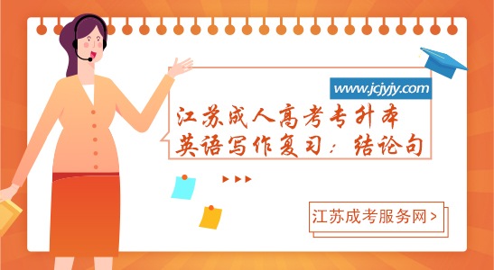 江苏成人高考专升本英语写作复习：结论句.jpg